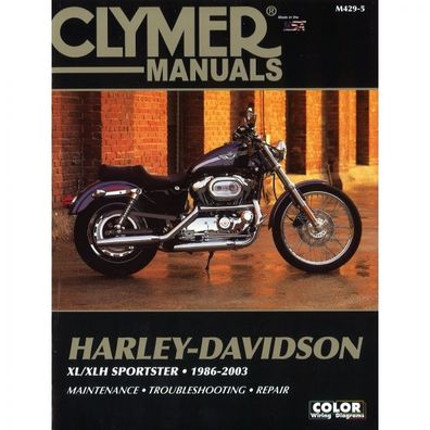 Harley-Davidson XL XLH Sportster (1986-2003) Reparaturanleitung Clymer