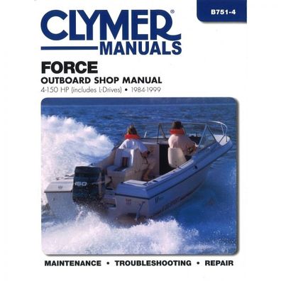 Force Außenborder Motor 4-150 PS (1984-1999) Reparaturanleitung Clymer