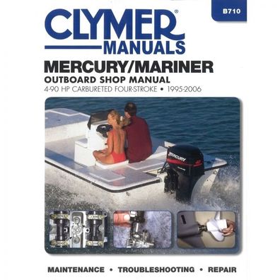 Mercury Mariner 4-Takt Außenborder 4-90 PS 1995-2006 Reparaturanleitung Clymer