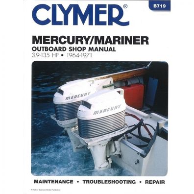 Mercury Mariner Außenborder 3,9-135 PS 1964-1971 Reparaturanleitung Clymer