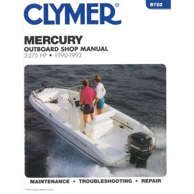 Mercury Außenborder 3-275 PS (1990-1993) Reparaturanleitung Clymer