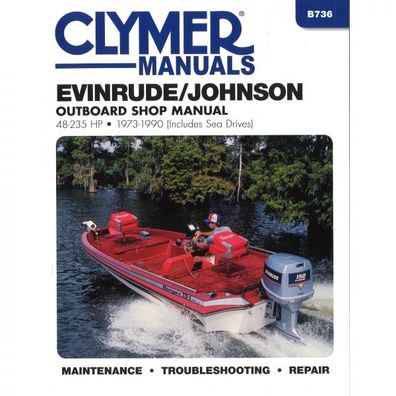 Evinrude Johnson Außenborder 48-235 PS 1973-1990 Reparaturanleitung Clymer