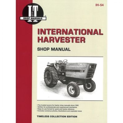 IHC Hydro 3088 3288 3488 3688 Farmall Traktor Reparaturanleitung I&T