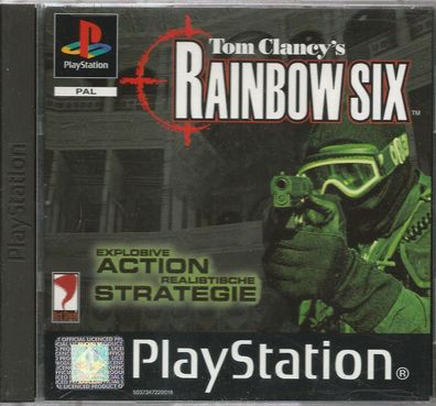 Tom Clancy´s Rainbow Six (dt.) (Sony PlayStation 1, 1999) sehr guter Zustand