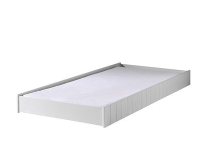 Bettschublade für Einzelbett Robin MDF Weiß 199x17x94 cm