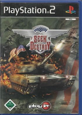 Seek And Destroy (Sony PlayStation 2, 2005, DVD-Box) - sehr guter Zustand