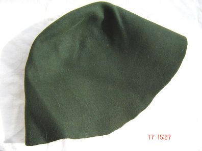 3 Stück Posten kleine Hutstumpen Wollfilz grün 3 Farben P53
