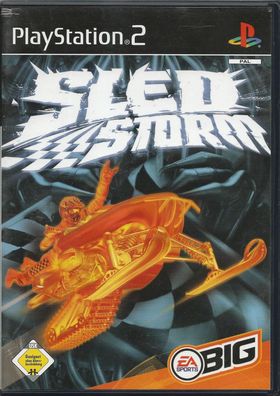Sled Storm (Sony PlayStation 2, 2003, DVD-Box) - sehr guter Zustand