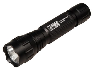LED UV-Taschenlampe McShine ''LU1'', 3W, 365nm, inkl. 3000mAh Akku und Ladegerät