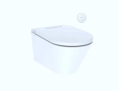AXENT. One Dusch-WC spülrandlos, Bidet-Funktion, Nachtlichtfunktion, Fernbedienung