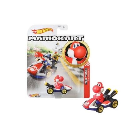 HOT WHEELS Mario Kart - RED YOSHI Standard Kart !!!NEU!!! rot roter
