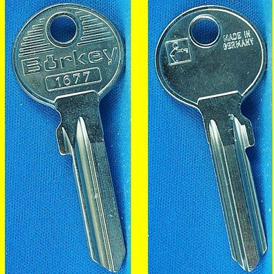 Schlüsselrohling Börkey 1677 für verschiedene Gera Profilzylinder