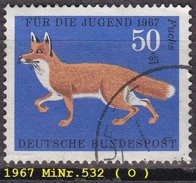 Germany BUND [1967] MiNr 0532 ( O/ used ) Tiere