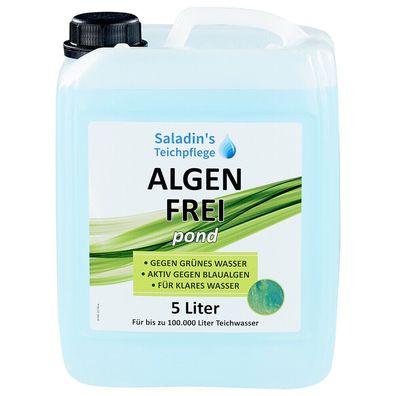 Algenvernichter Teichklärer - 5 Liter für 100 m³