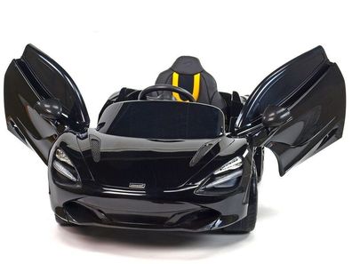 McLaren 720S - 2x45W - schwarz lackiert - Kinder Elektroauto - Kinderauto