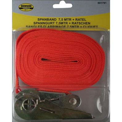 1,04EUR/1m Benson Ratschenbindung 7,5 m + Ratsche