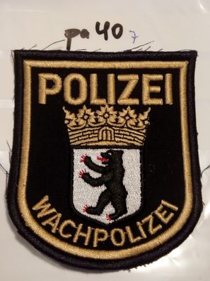 Polizei Brustanhänger Berlin Abschnitt 25 Si370 