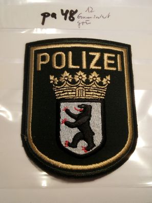 Polizei WSP NIEDERSACHSEN  Stoffabzeichen Patch JACKE 90er WASSERSCHUTZPOLIZEI ! 