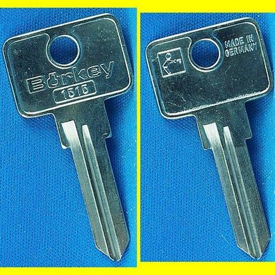 Schlüsselrohling Börkey 1515 für verschiedene Absperrpfosten, Wohnwagen, Skiträger