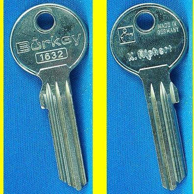 Schlüsselrohling Börkey 1632 Profil 1 - für verschiedene Profilzylinder von Elca