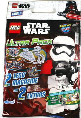 LEGO Star Wars Ultra Pack 2 Magazine + 2 Lego Extras + 1 Limitierte Trading Karte