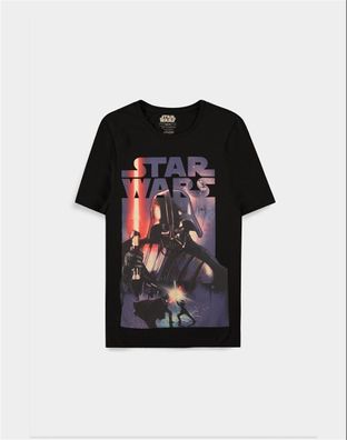 Star Wars - Darth Vader Poster - Men's Short Sleeved T-shirt - Star Wars TS386778S...