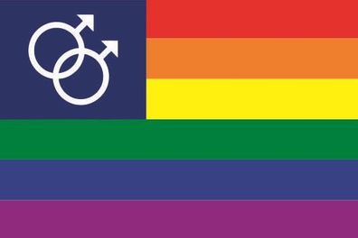 Fahne Flagge Regenbogen Gay Premiumqualität