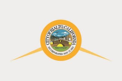 Fahne Flagge Rialto City (Kalifornien) Premiumqualität