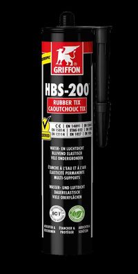 Griffon HBS-200® Dichtanstrich Liquid Rubber 310 Gramm Kartusche