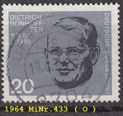 Germany BUND [1964] MiNr 0433 ( O/ used )