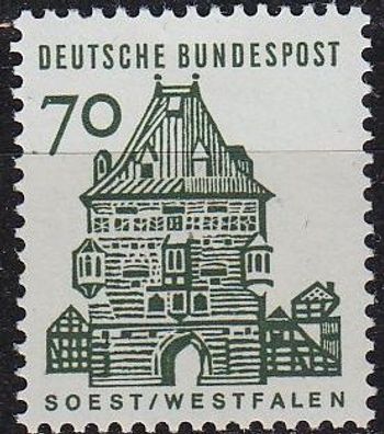 Germany BUND [1964] MiNr 0460 ( * */ mnh ) Bauwerke