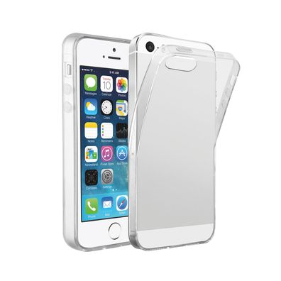 Vivanco Anti Shock Cover für Apple iPhone SE/5S/5 Super Slim Cover Soft Case