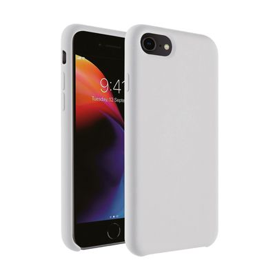 Vivanco Soft Case Hülle für Apple iPhone SE/8/7/6S Hard shell Soft Grau
