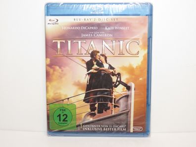 Titanic - Leonardo DiCaprio - Kate Winslet - 2 Disc Set - Blu-ray - OVP