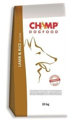 Champ Dogfood Premium Lamm & Reis 20 kg