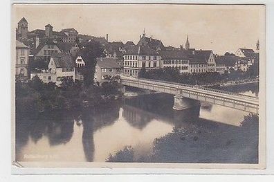 66114 Foto Ak Rottenburg am Neckar Totalansicht 1929
