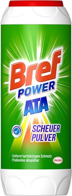 Bref Power ATA Scheuerpulver gegen hartnäckige Verschmutzungen 500 g Reiniger