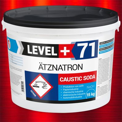 15kg Ätznatron Natriumhydroxid NaOH Entfetter Reiniger Soda Microperlen RM71
