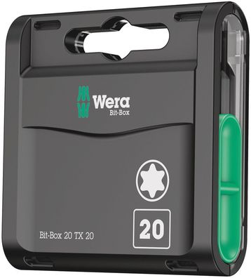 Wera Bit-Box 20 TX, TX 20 x 25 mm, 20-teilig 05057770001