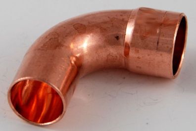 5x Kupferfitting Bogen 18 mm 90 Grad 5001a i/ a Lötfitting copper fitting CU