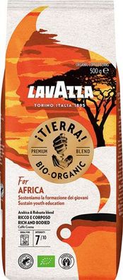 Lavazza ¡Tierra! Organic For Africa, Bio-Kaffee, Ganze Bohne