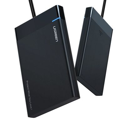 Ugreen Schacht für HDD SSD Festplattengehäuse SATA 2.5'' USB 3.0 Externes Gehäuse ...