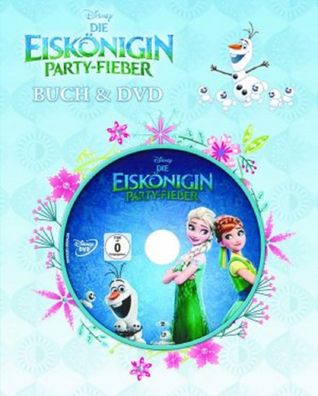 Disney Die Eiskönigin - Party-Fieber - Buch & DVD