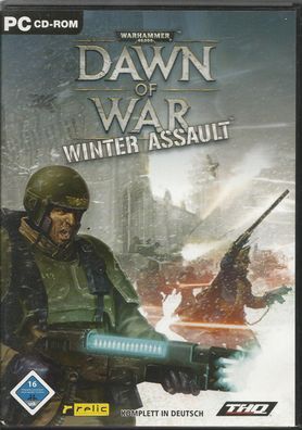 Warhammer 40.000 Dawn Of War Winter Assault Add-On PC DVD-Box sehr guter Zustand