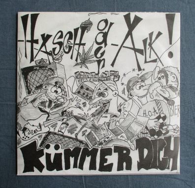 Hasch oder Alk - Kümmer Dich Vinyl EP, farbig (Second Hand)