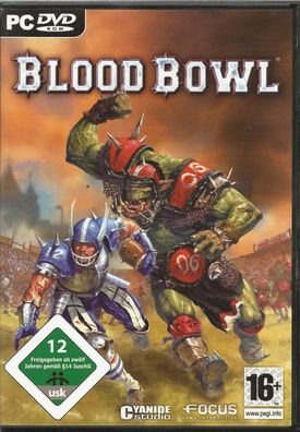Blood Bowl (PC, 2009, DVD-Box und Spiel CD in neuwertigem Zustand)