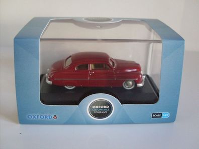 Mercury 1949 rot, Spur H0, Oxford Auto, Fahrzeug Modell