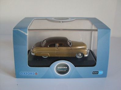 Mercury 1949 gold, Spur H0, Oxford Auto, Fahrzeug Modell