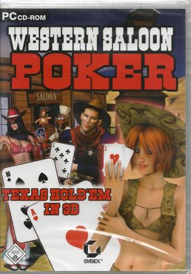 Western Saloon Poker (PC, 2008) Neu & Originalverschweisst