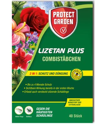 SBM Protect Garden Lizetan® Plus Combistäbchen, 40 Stück